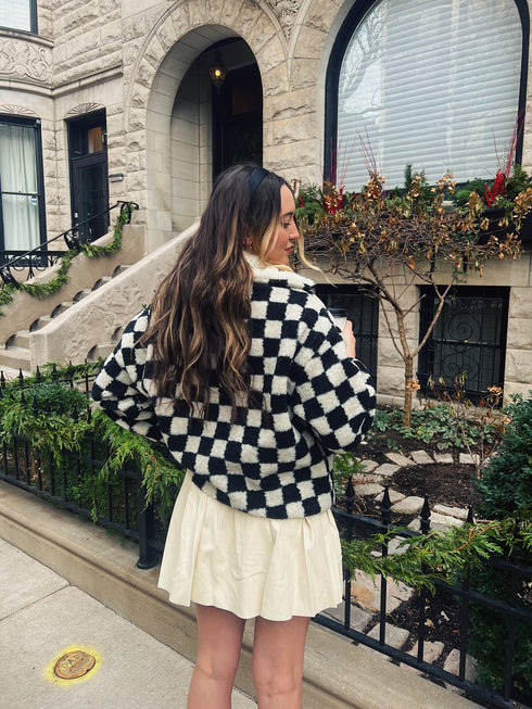 The Sofie Checkered Pullover